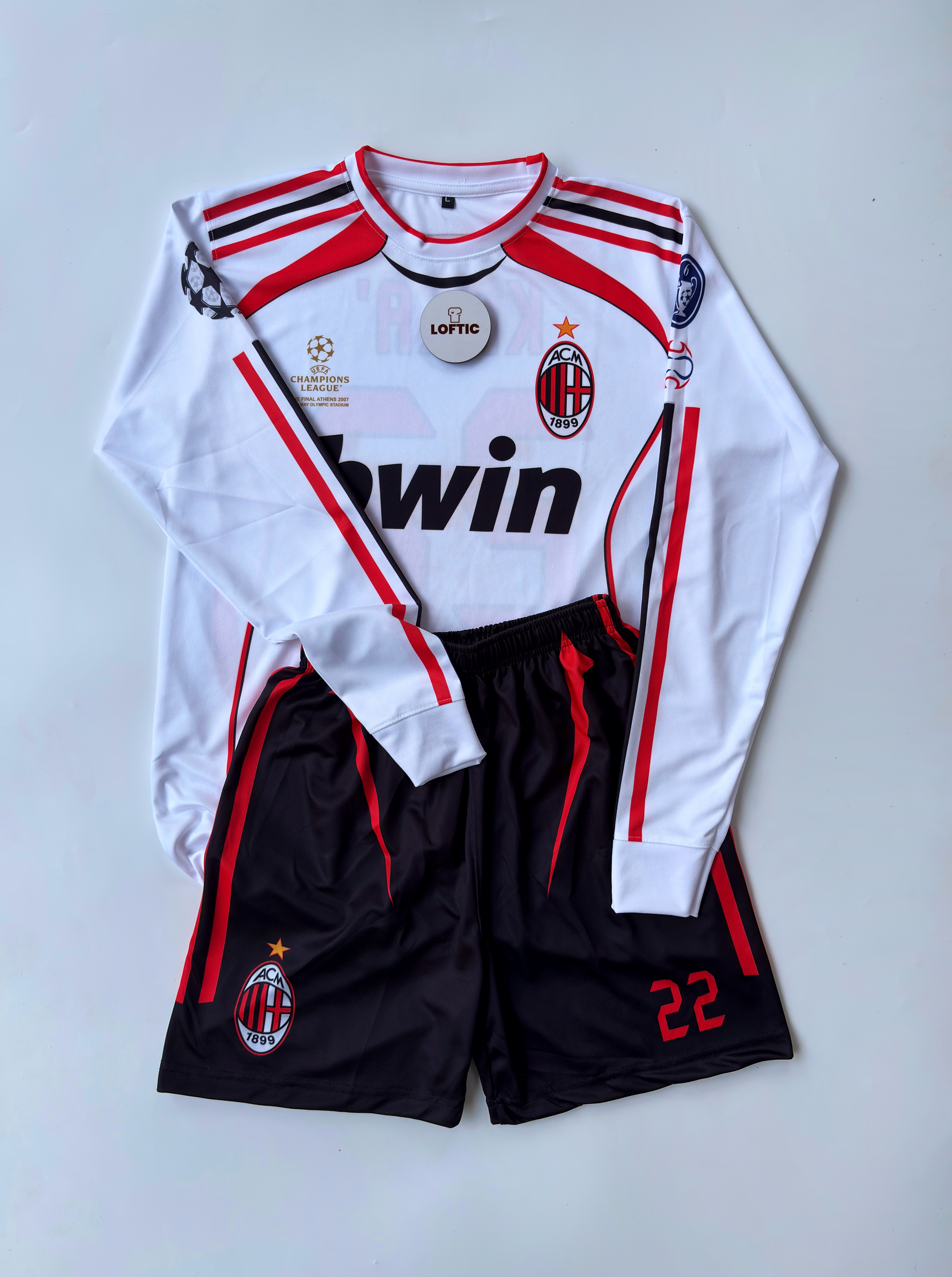 Ac milan kaka Full sleeve set