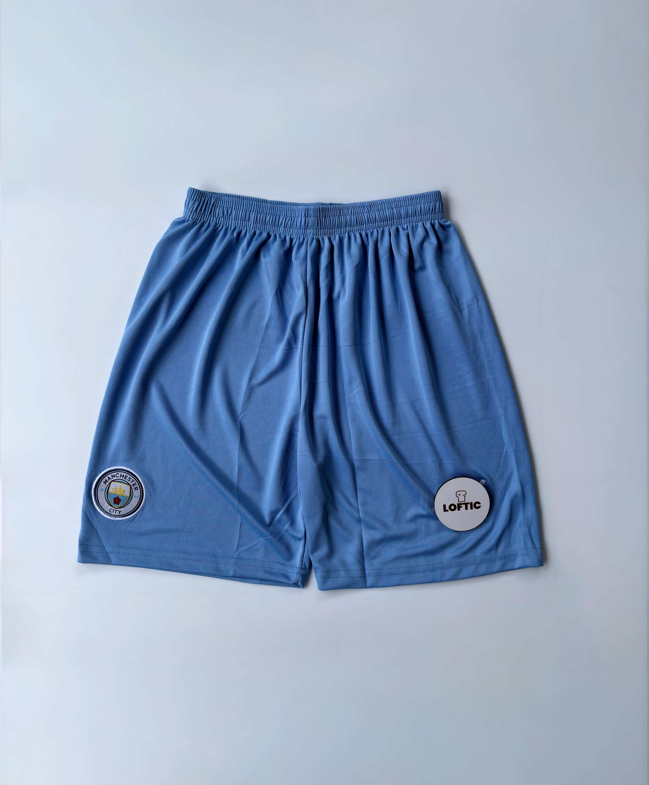 Man City Embroidery Shorts