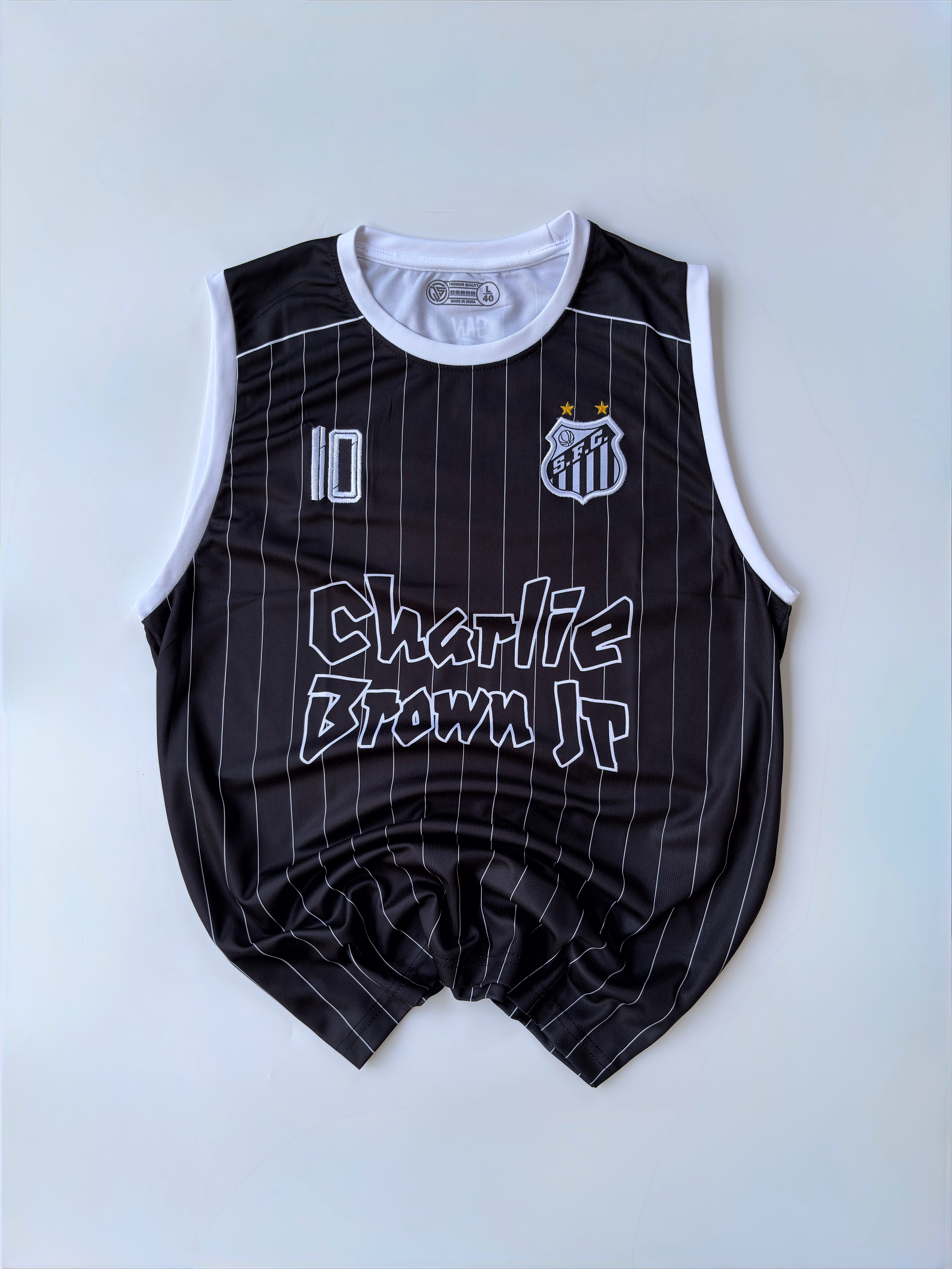 Embroidery Sleeveless Neymar