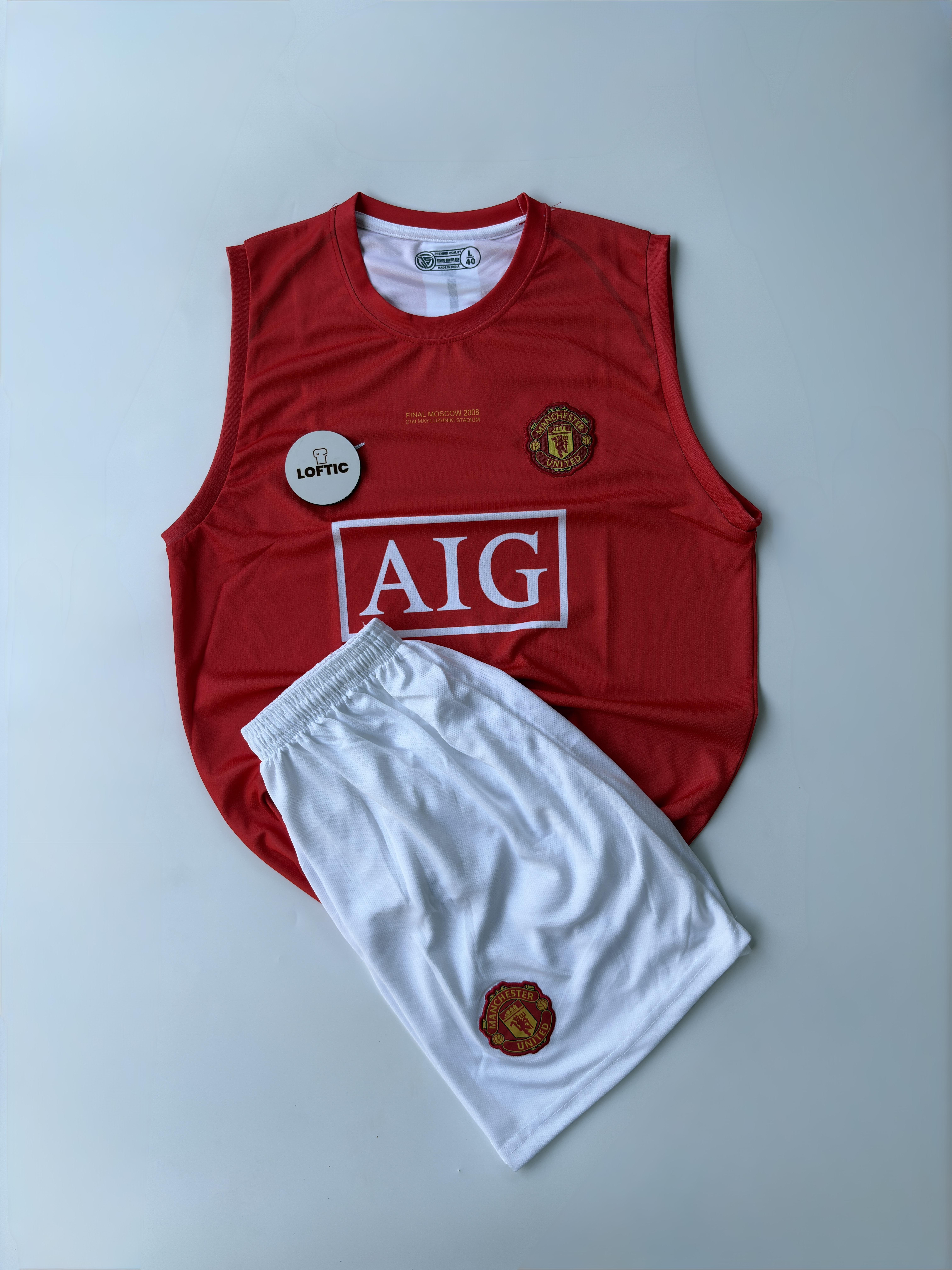 Ronaldo Sleeveless Embroidery set