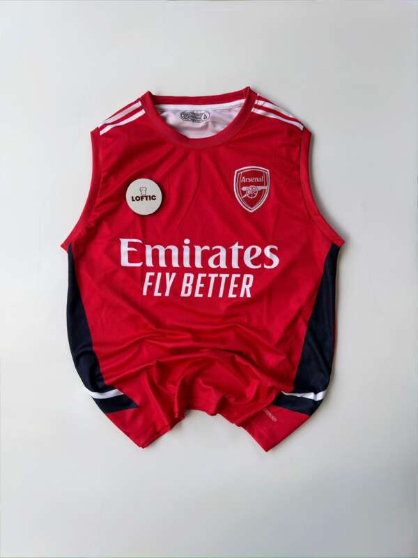 Embroidery Sleeveless Arsenal