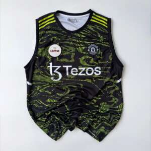 Embroidery Sleeveless Man United