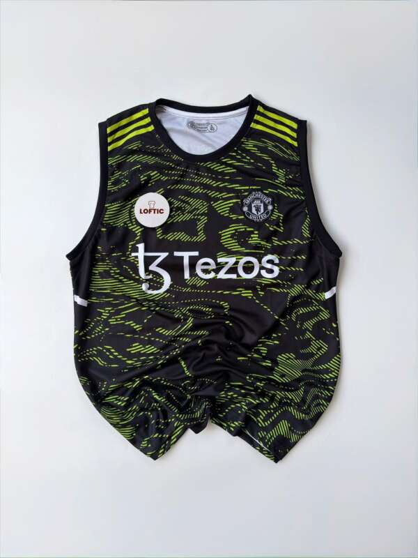 Embroidery Sleeveless Man United