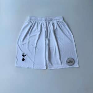 Tottenham White Embroidery Shorts