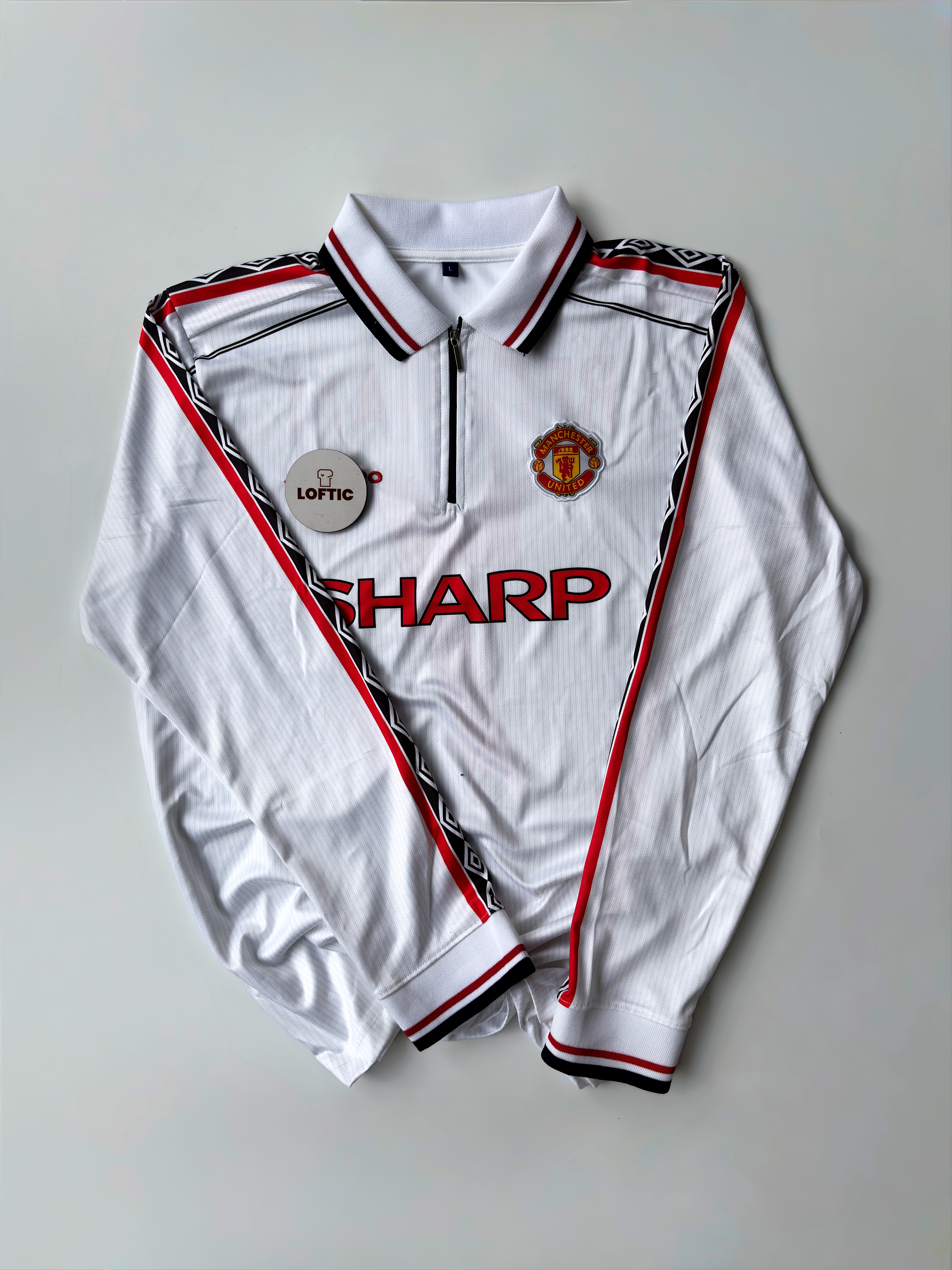 Beckham United Retro Embroidery