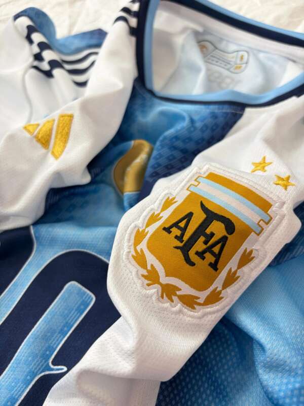 Argentina New Fives sleeve Embroidery